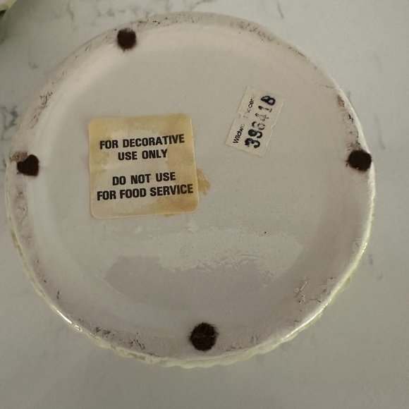 Ceramic Pansy Bouquet Box w/Lid - Picture 9 of 10